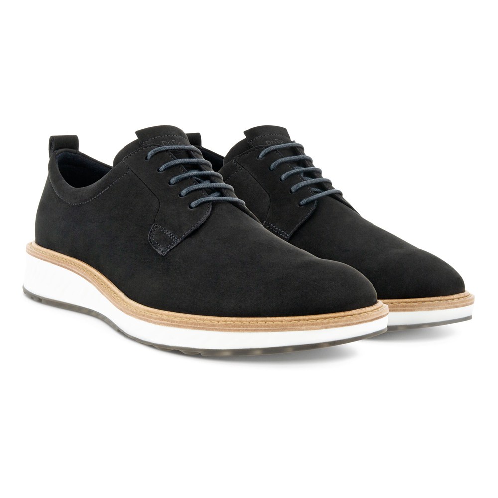 Zapatos Derby Hombre - ECCO St.1 Hybrid Shoes - Negros - TQY150236